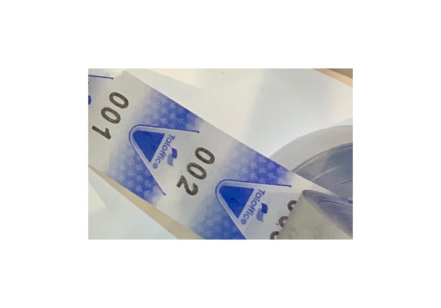 Rollos de números para turno